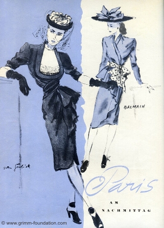 Hildegarde van Gülick, Mode 1946